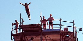 Campioni alla ricerca  del tuffo perfetto