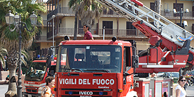 Incendio a Sassari, giovane intossicato