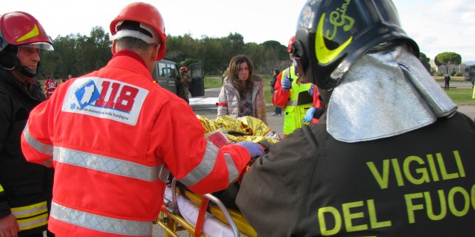 Proiettile colpisce cacciatore: volo da Alghero