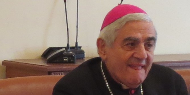 Mons Paolo Atzei ricoverato:  grave