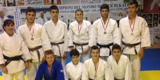 Regionali judo: pioggia di medaglie per Alghero