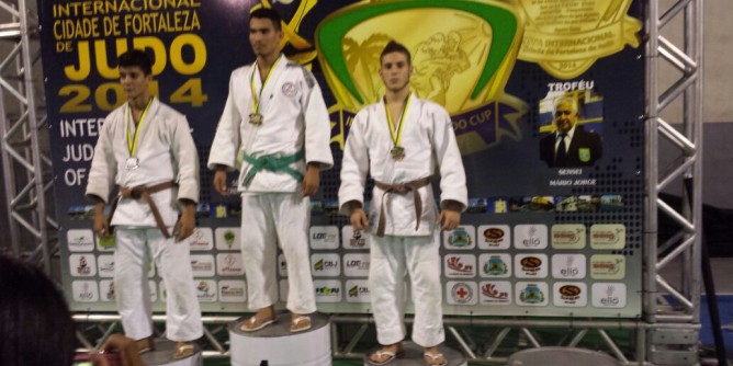 Judoka algherese sul podio del Brasile