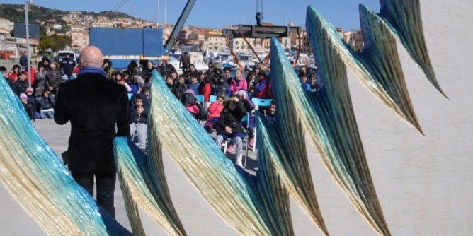 Biennale Arte e Natura: inaugurato il Monolito sardo