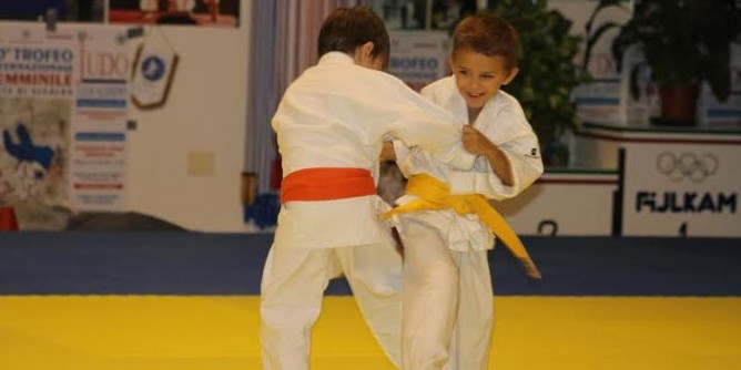 Baby judoka: il raduno  ad Alghero