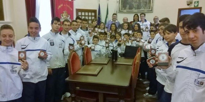 I campioni di Taekwondo a Palazzo Ducale