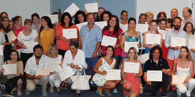 Cerimonia di fine corso per Sardinia English Academy