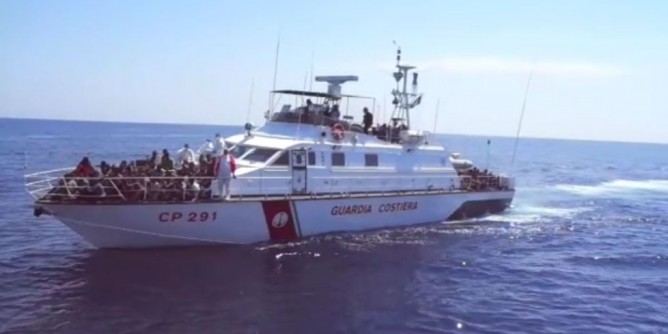 Unit della Guardia costiera turritana rientra da Lampedusa