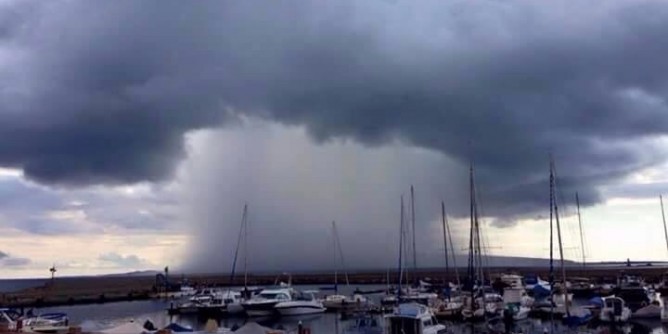 Tempesta in arrivo sulle coste orientali