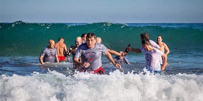 Oltre 70 temerari per il tuffo di Capodanno