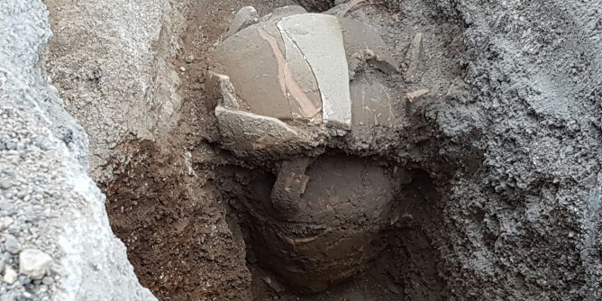 Reperto archeologico rinvenuto ad Olbia