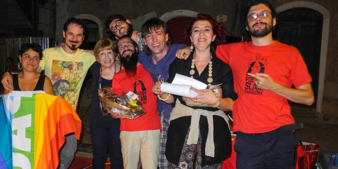  sassarese il vincitore di Punk Slam Poetry