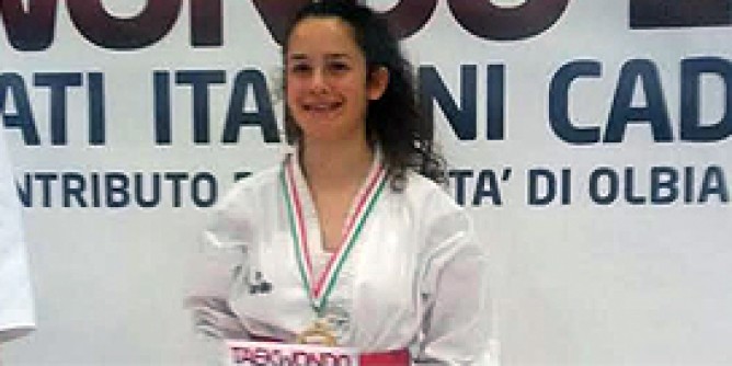 Campionati Italiani Taekwondo, Agata Sanna conquista il bronzo