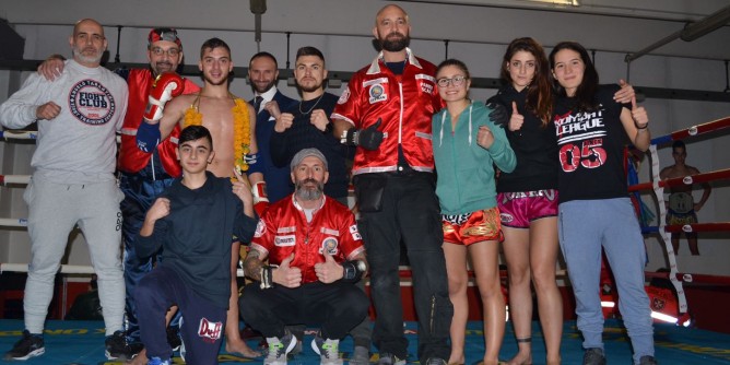 Successo alla notte di muay thay a Sassari