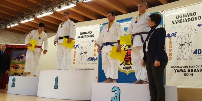 Judo: Lorenzo Piras, bronzo all´Alpe Adria