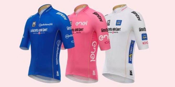 Giro dItalia: ecco le maglie di leader