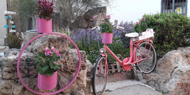 Omaggio al <i>Giro100</i>, Alguer in rosa