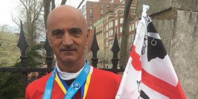 Due algheresi alla Maratona di Boston