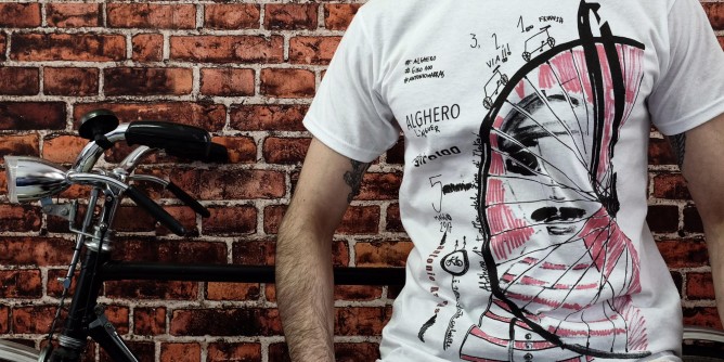 Marras <i>firma</i> la t-shirt del Giro