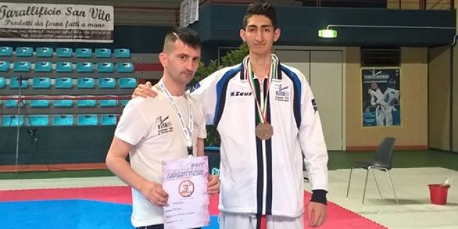 Taekwondo: Parrino bronzo agli Italiani