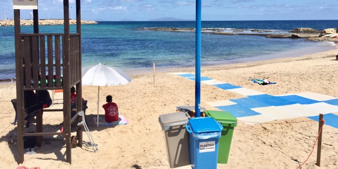 Porto Torres: la pulizia delle spiagge  quotidiana