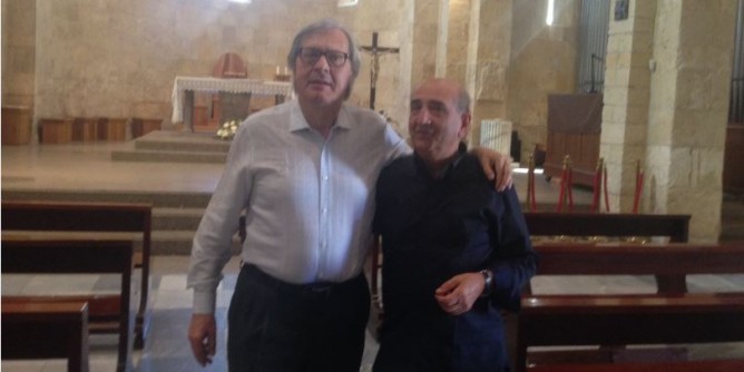 Visita lampo di Sgarbi per salvare la Basilica