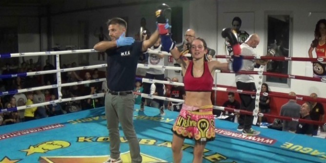 Michela Demontis ancora regina di Muay thai