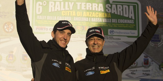 Rally Terra Sarda: vincono Diomedi e Turati