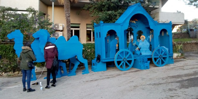 A Casa Serena il nuovo presepe Blu