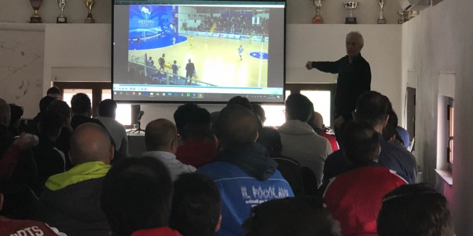 La Futsal Alghero a lezione da Colini