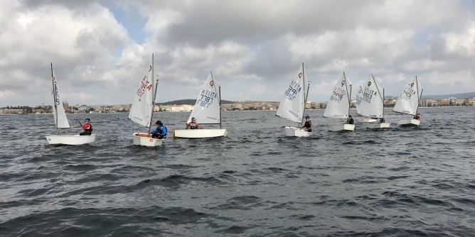 Yacht club Alghero all´Interzonale Optimist