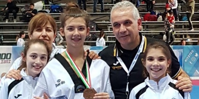 Taekwondo: bronzo tricolore per Giulia Saccu