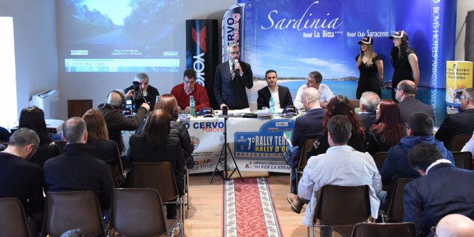 Presentato il Rally Terra sarda