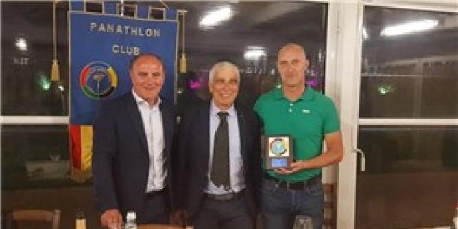 Dal Panathlon premio a Calzia