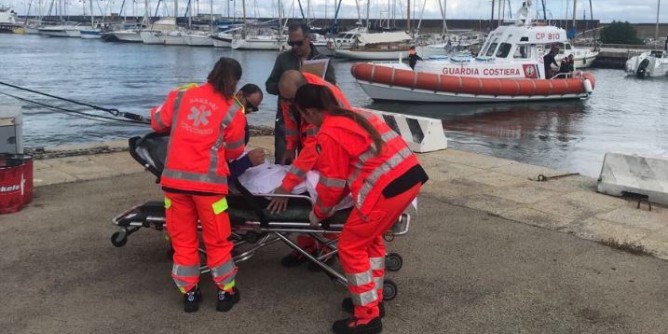 Attacco di appendicite: soccorso al largo dellAsinara