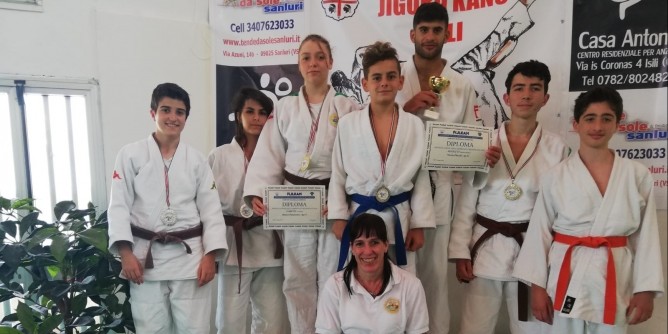 Doppio titolo regionale per il Judo club Alghero