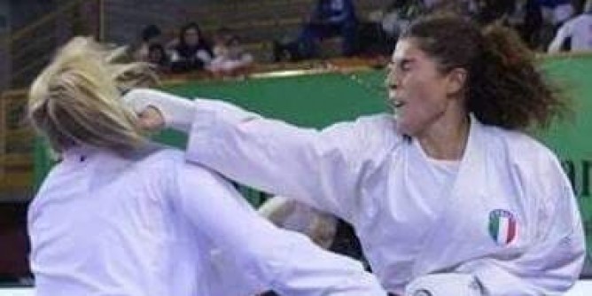 Il karate sardo nella pineta di Maria Pia