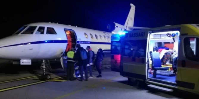 Alghero: volo urgente per una bimba di 8 mesi 