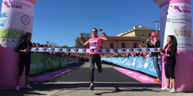 Cagliari SoloWomenRun, una citt rosa in festa