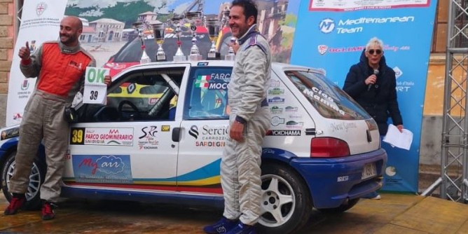 Mocci e Farci: tris di vittorie Rally Parco Geominerario