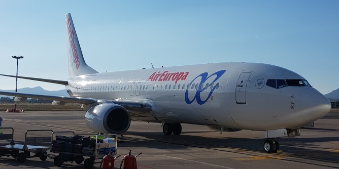 Air Europa, ritardo super da Madrid