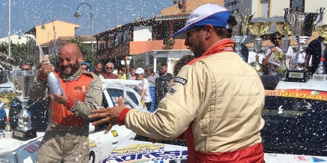 Rally Shardana: sul podio Fontana e Mocci  