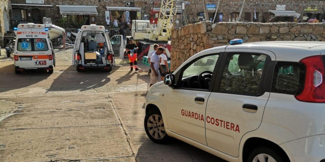 Infarto su uno yacht a Golfo Aranci