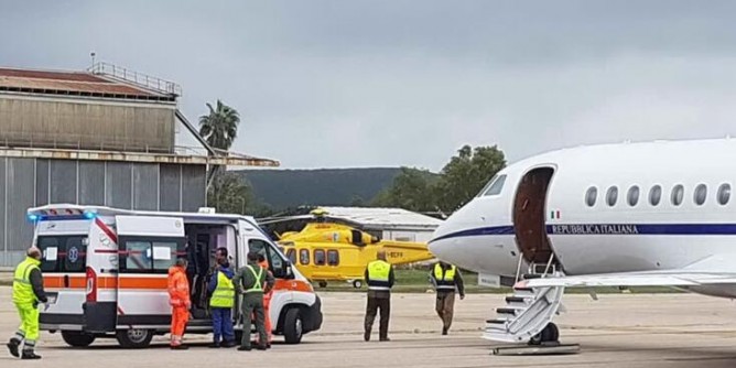 Bimba in pericolo, volo urgente da Alghero