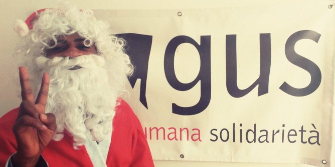 A Porto Torres il Babbo Natale del <i>Gus</i>