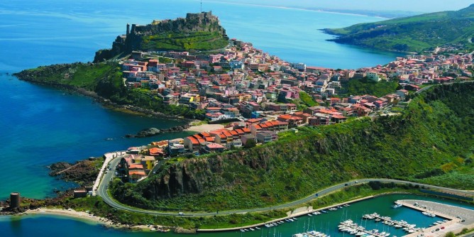 Pasquetta sul <i>balcone</i> a Castelsardo