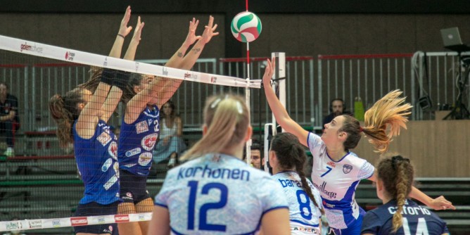 Volley, A2: esordio sfortunato per lHermaea