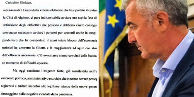 E' <i>crisi</i> ad Alghero: ecco il documento