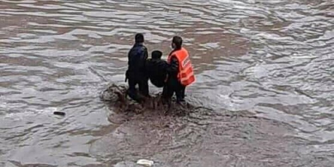 Bitti: i Carabinieri salvano una persona dall´alluvione