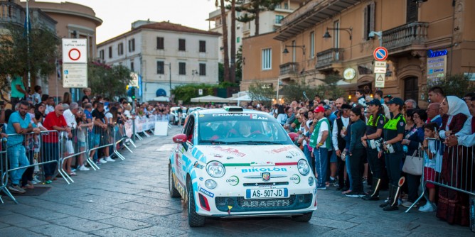 Rally a Olbia, Nizzi esulta