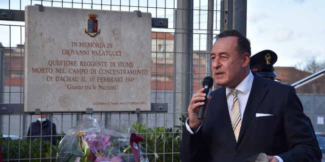 Sassari <i>commemora</i> l´ex questore di Fiume